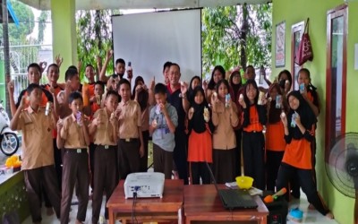 UPT SPF SMPN 12 Makassar Gelar Gebyar Aksi Bergizi 2022, Guna Dukung Remaja Sehat