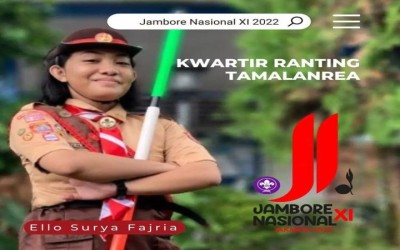 Siswi SMPN 12 Wakili Tamalanrea Ke Jambore Nasional 2022